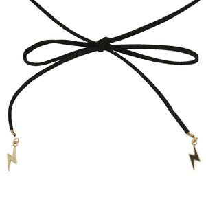 Harry Potter Charm Wrap Chocker String Necklace with Tie Closure (50 in)
